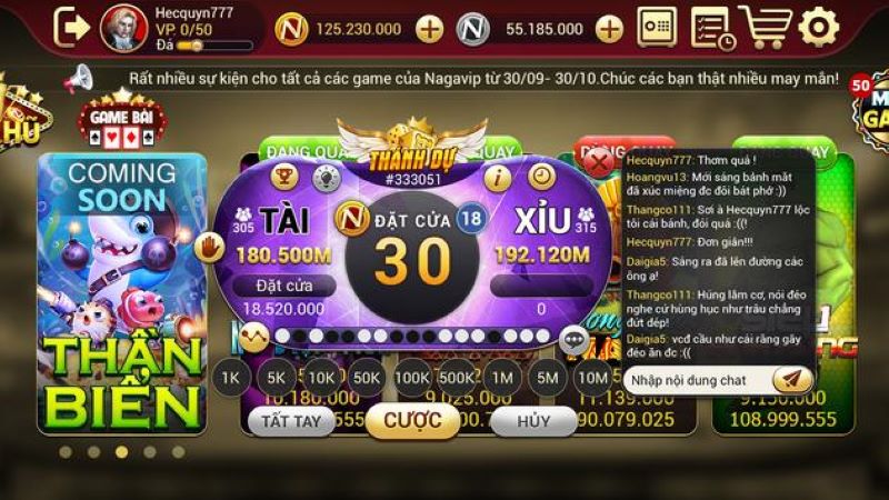 Khuyến mãi cực hot ở cổng game